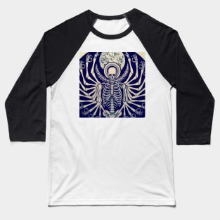 Skeleton Kali Baseball T-Shirt